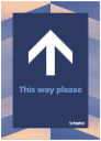 006-3 This way please (witte pijl rechtdoor)