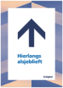 006-15 Hierlangs alsjeblieft (blauwe pijl rechtdoor)