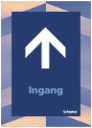 008-8 Ingang (witte pijl rechtdoor)