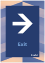 010-1 Exit (witte pijl rechts)