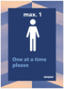 021-1 Max.1 One at a time please (man)