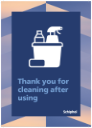 028-3 Thank you for cleaning after using