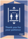032-1 Max 2 Thank you for your patience (blauw)