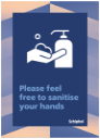 042-1 Please feel free to sanitise your hands